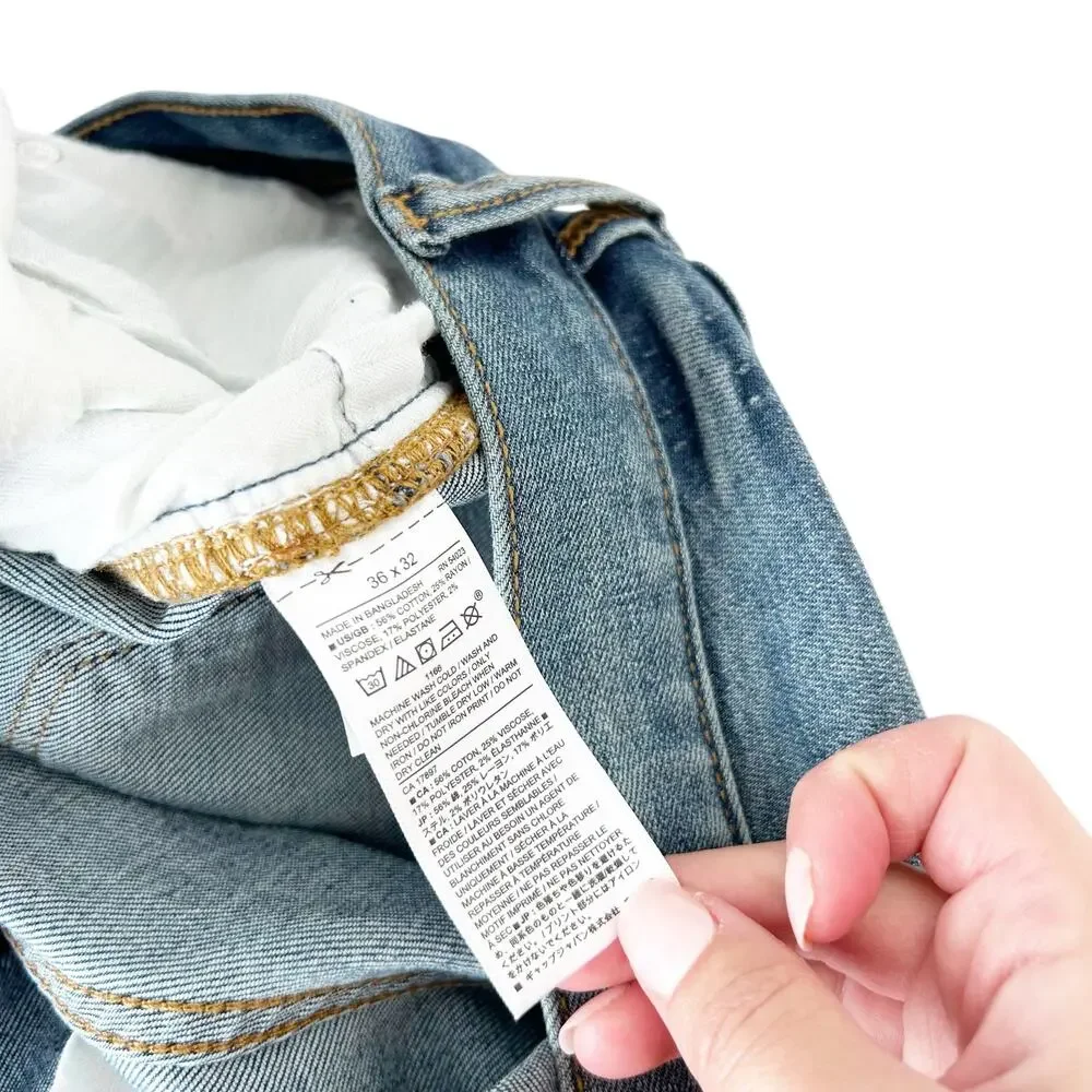 Banana Republic Slim Fit Travel Jeans Sz 36x32